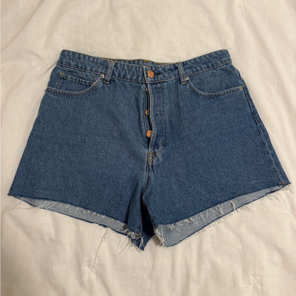 H&M Button Fly Denim Shorts